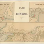 Plan von Suez-Canal