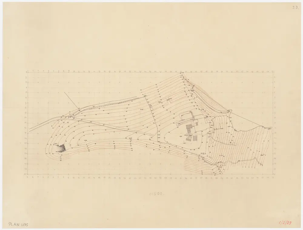 Fischenthal: Hörnli Kulm; Situationsplan