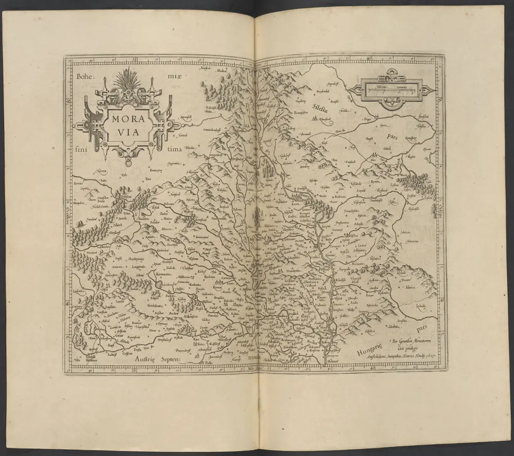 Gerardi Mercatoris | Atlas sive Cosmographicæ Meditationes de Fabrica Mvndi et Fabricati Figvra. | Primum a` Gerardo Mercatore inchoatæ, deinde` a Iudoco Hondio Piæ memoriæ ad finem perductæ, Iam vero` multis in locis emendatæ, et de novo in lucem editæ. | Editio decima