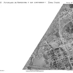 Fotoplano de Barcelona y sus contornos. Zona oeste. Escala 1:2 000