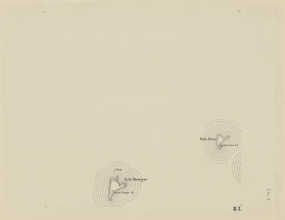 [Poelo Marongan] / [Topographisch Bureau]