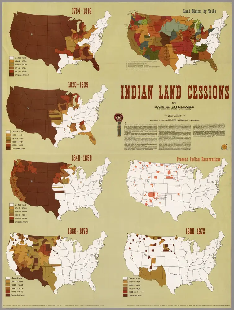 Indian Land Cessions.