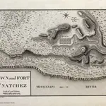 Town and Fort of Natchez.