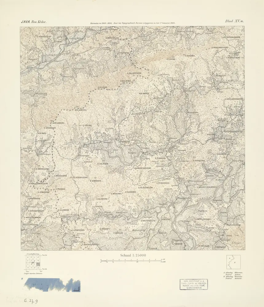 [Lantjar] : hermeten in 1900-1902 / Topographisch Bureau