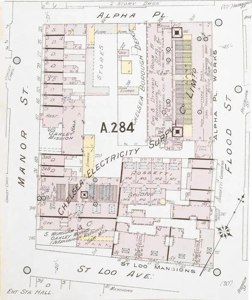 Insurance Plan of London Western District Vol. A: sheet 41-4