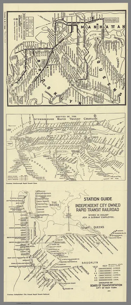 BMT Lines, Rapid Transit Division.