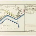 Zürich: Dem Spital Zürich gehörende Lehen in den Fortifikationswerken; Ansichten, Grundrisse und Schnitte: Schanzenlehen Nr. 9 Kleine Stadt, bei der Oberen Bleike; Grundriss