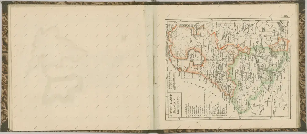 mapa z atlasu "Kleiner Duodez-Atlas in 24 Blatt über alle Theile der Erde"