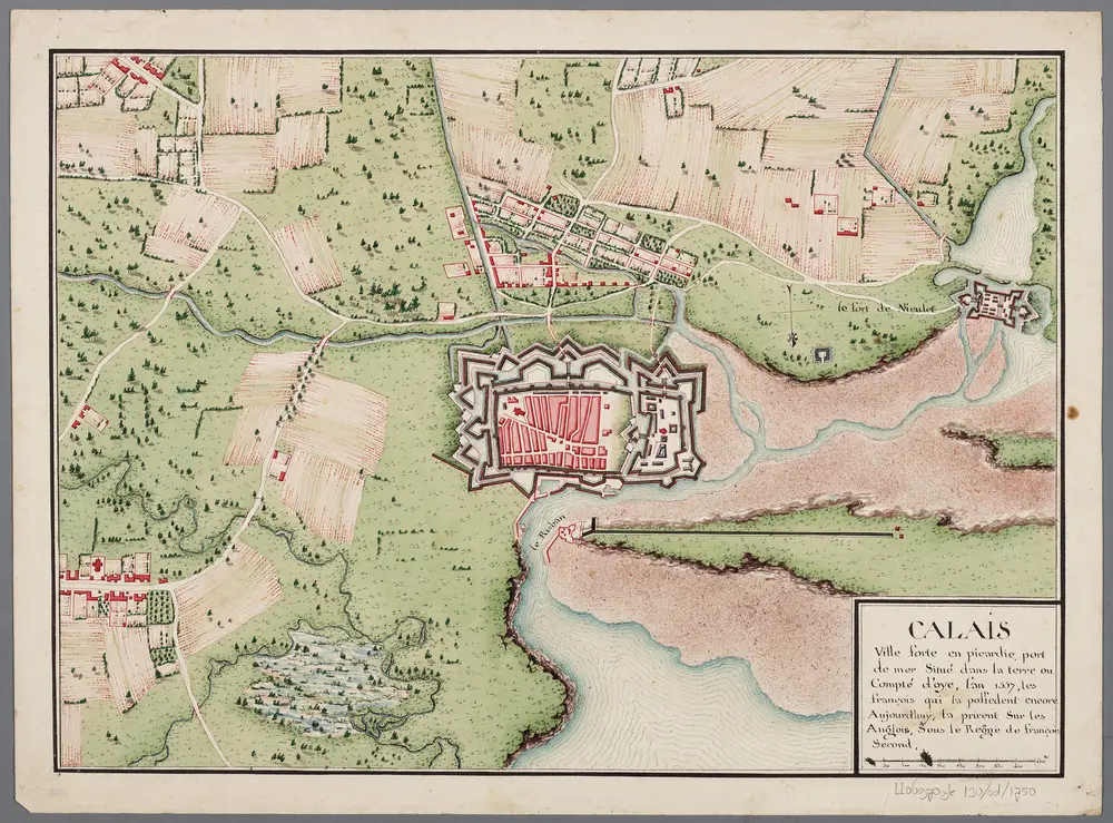 Calais : ville forte en Picardie ...