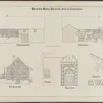 Das Bauernhaus im Kanton Zürich: Thalheim an der Thur: Haus von Heinrich Gut; Ansichten (Nr. 73 b)