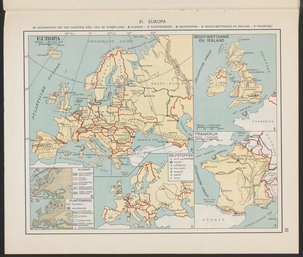 Europa : Plantengroei [C]