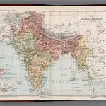 Military map of the Indian Empire. Plate 16