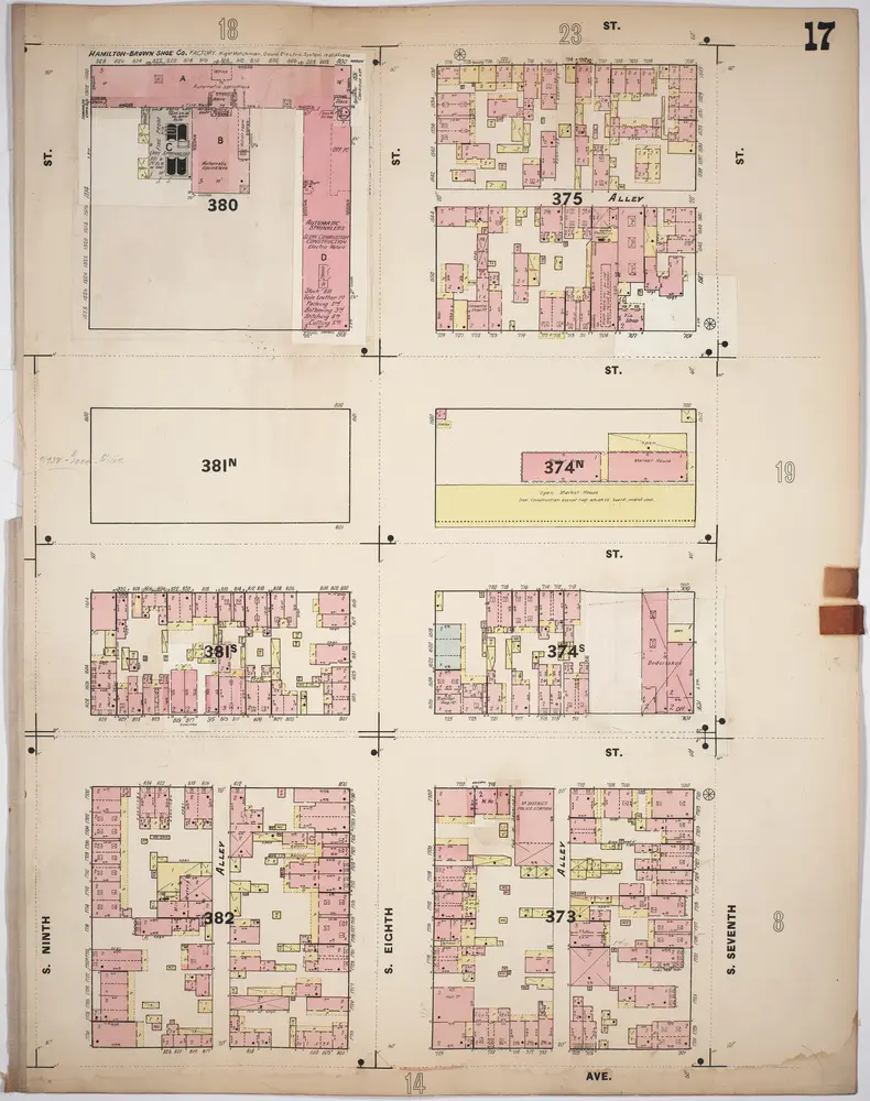 A. Whipple & Co.'s insurance map of St. Louis, Mo