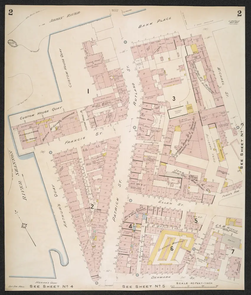 Insurance Plan of Limerick: sheet 2