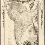 Composite:  (Sheets 1-8)  Mapa Geografico De America Meridional.