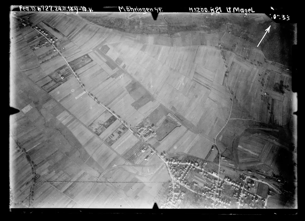 HStAS M 700--1_Nr. 688_ : Stuttgart- Möhringen (Luftaufnahmen)
