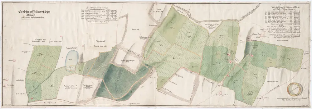 Wädenswil: Untereichen genannter Erblehenhof; Grundriss (Nr. 11 a)