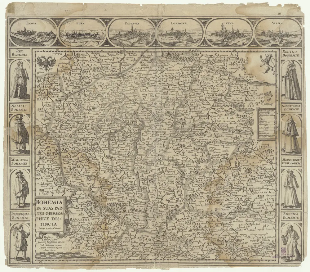 Bohemia in suas partes geographice distincta