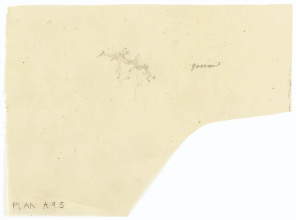 Vorlagen für die Topographische Karte des Kantons Zürich (Wild-Karte): Bezirk Hinwil: Kartenbild-Pause: Gossau