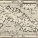 Apulia. [Karte], in: Compendio Dal Theatro Del Mondo, S. 170.