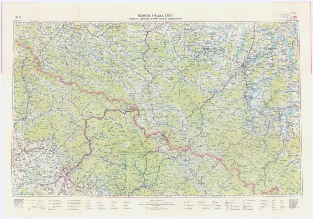Neubertova generální automapa Republiky československé