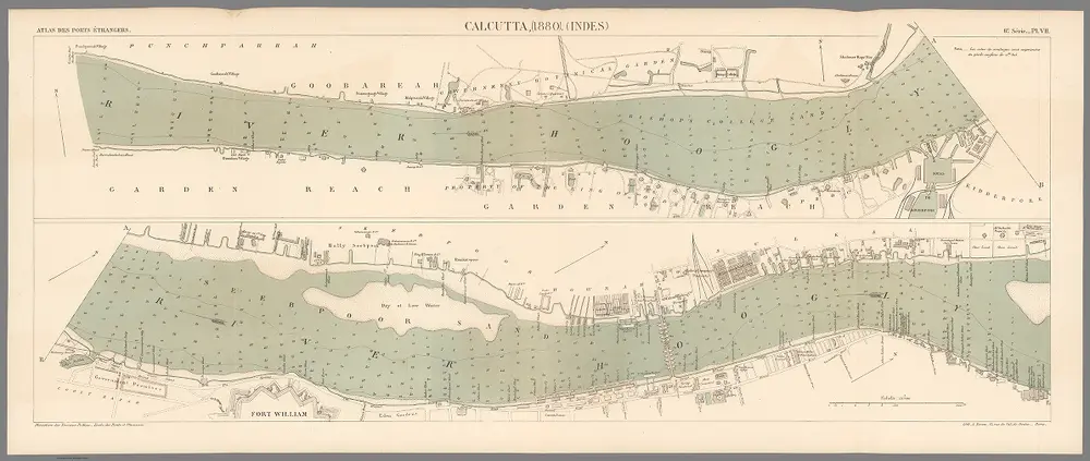 Calcutta, (1880). (Indes).