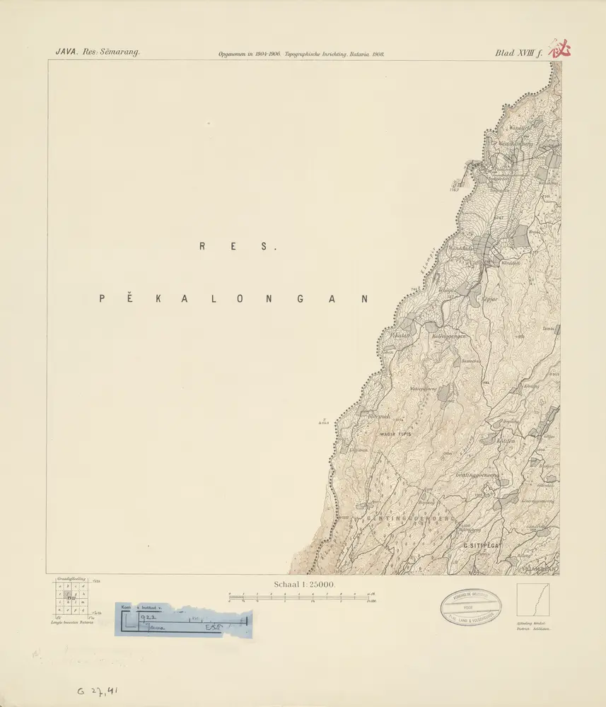 [Rikatan] : opgenomen in 1904-1906 / Topografische Inrichting