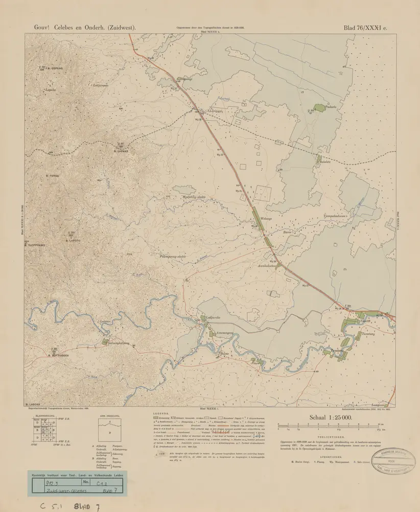 [Welonge] / opgenomen door den Topografischen Dienst in 1929-1930