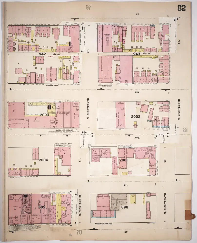 A. Whipple & Co.'s insurance map of St. Louis, Mo