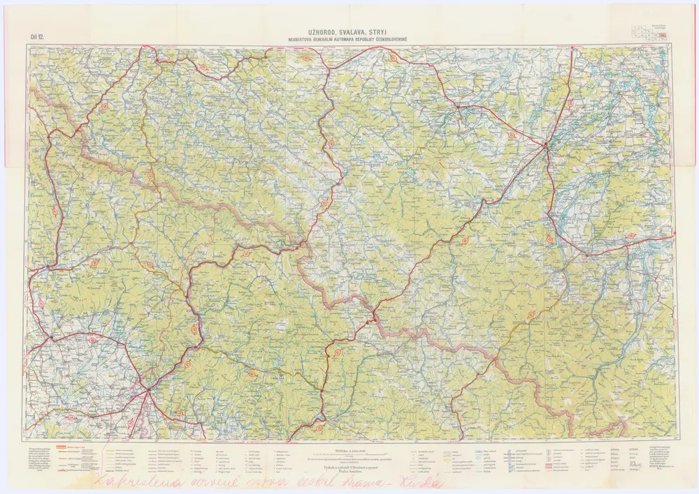 Neubertova generální automapa Republiky československé