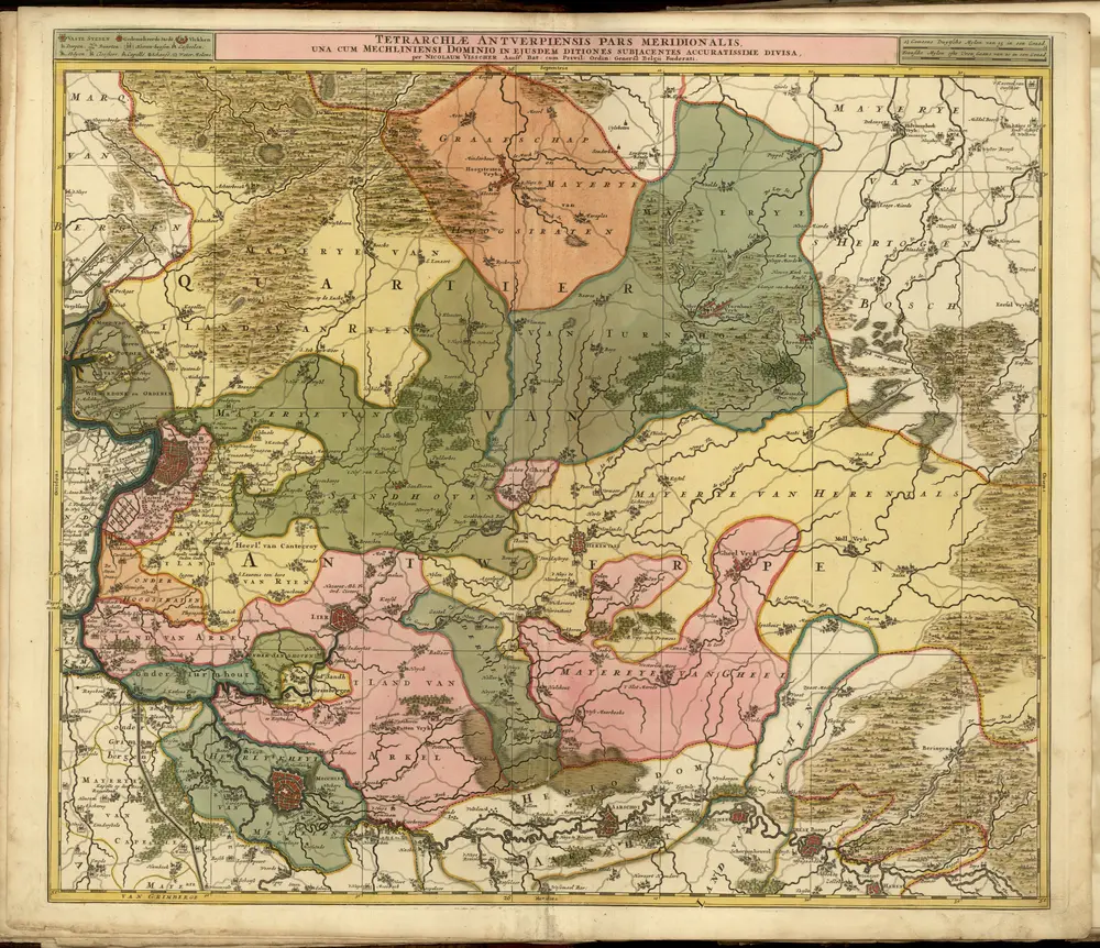 Atlas minor Sive totius orbis terrarum contracta delinea[ta] ex conatibus, mapa ze strany: [12]