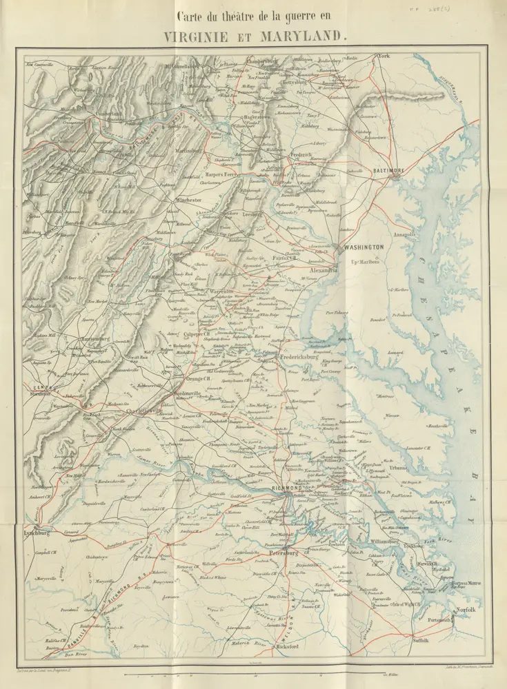 Guerre de la Sécession. Esquisse des evénements militaires et politiques des États-Unis de 1861 à 1865