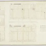 Landwirtschaftliche Schule Strickhof, Konfikt: Balkenlage; Grundrisse und Schnitt (Nr. 11)