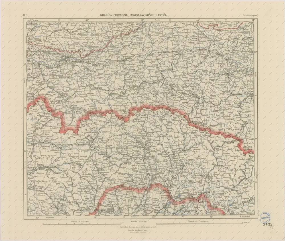 Bez titulu: Přehledná mapa střední Evropy