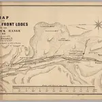 Map Of Gold Hill Front Lodes On The Comstock Range