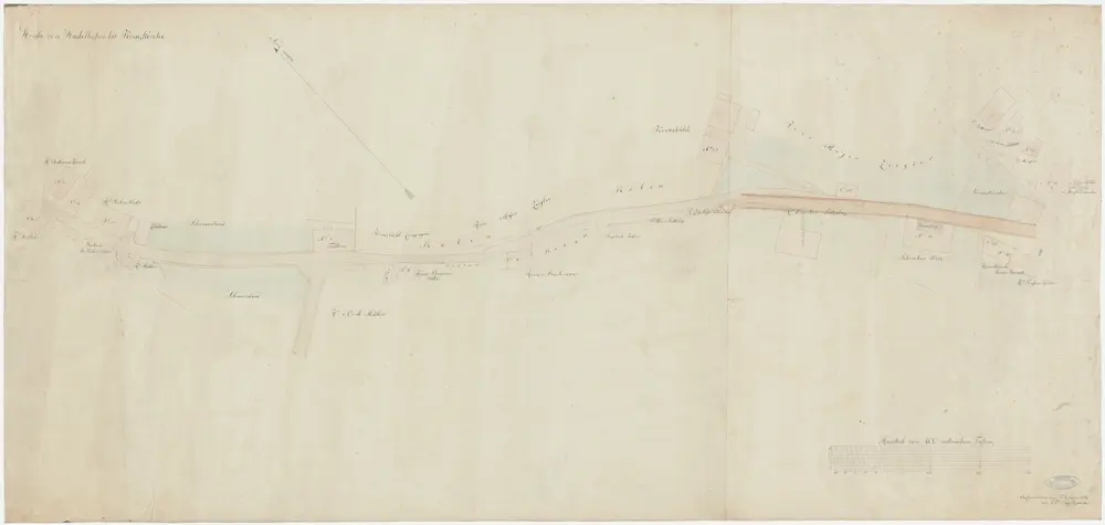 Riesbach: Seefeldstrasse von Stadelhofen bis zur Kreuzkirche; Situationsplan