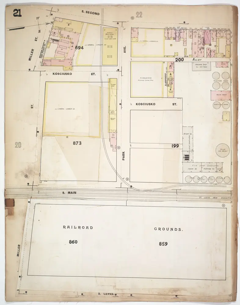 A. Whipple & Co.'s insurance map of St. Louis, Mo