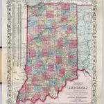 New Map Of Indiana