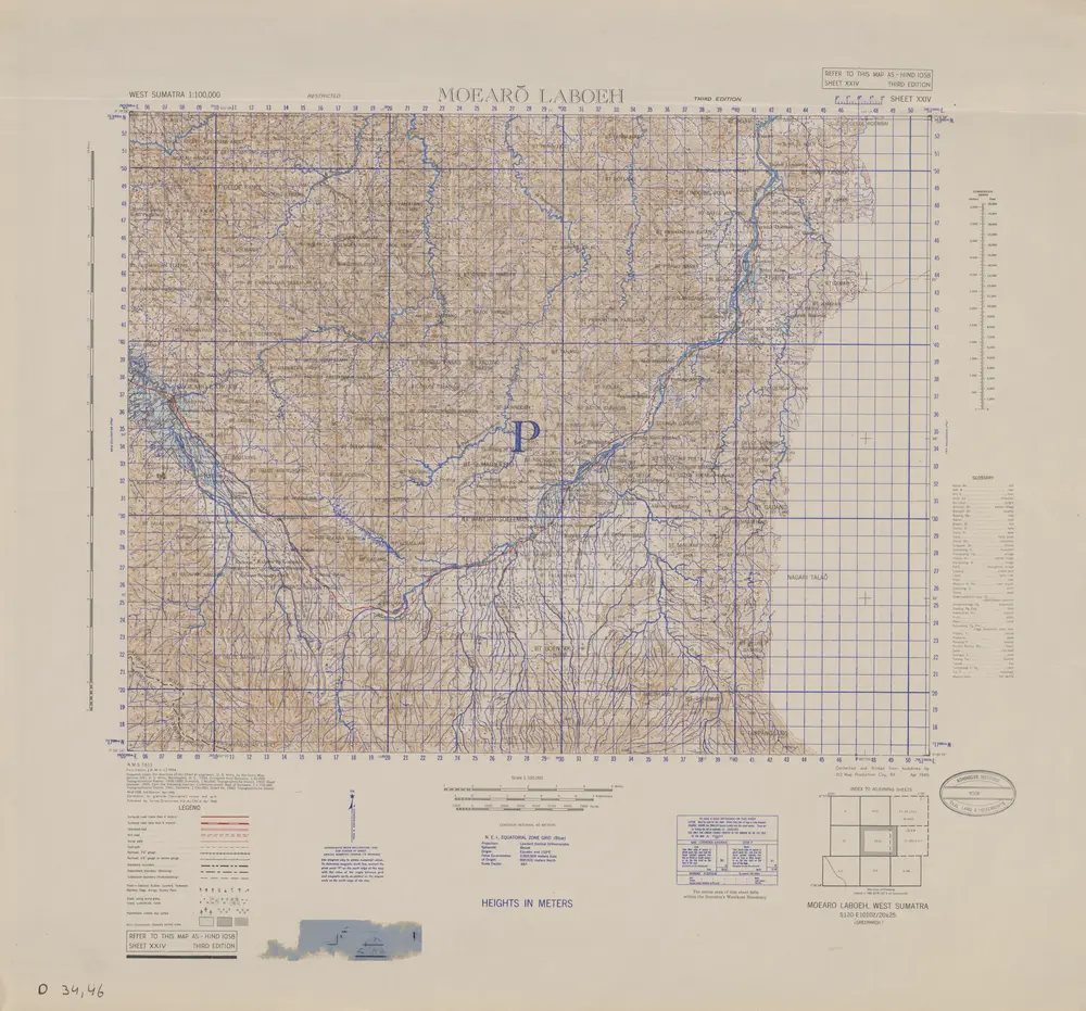 Moearo Laboeh / prepared under the direction of the Chief of Engineers U.S. Army by the Army Map Service, U.S. Army, 1943