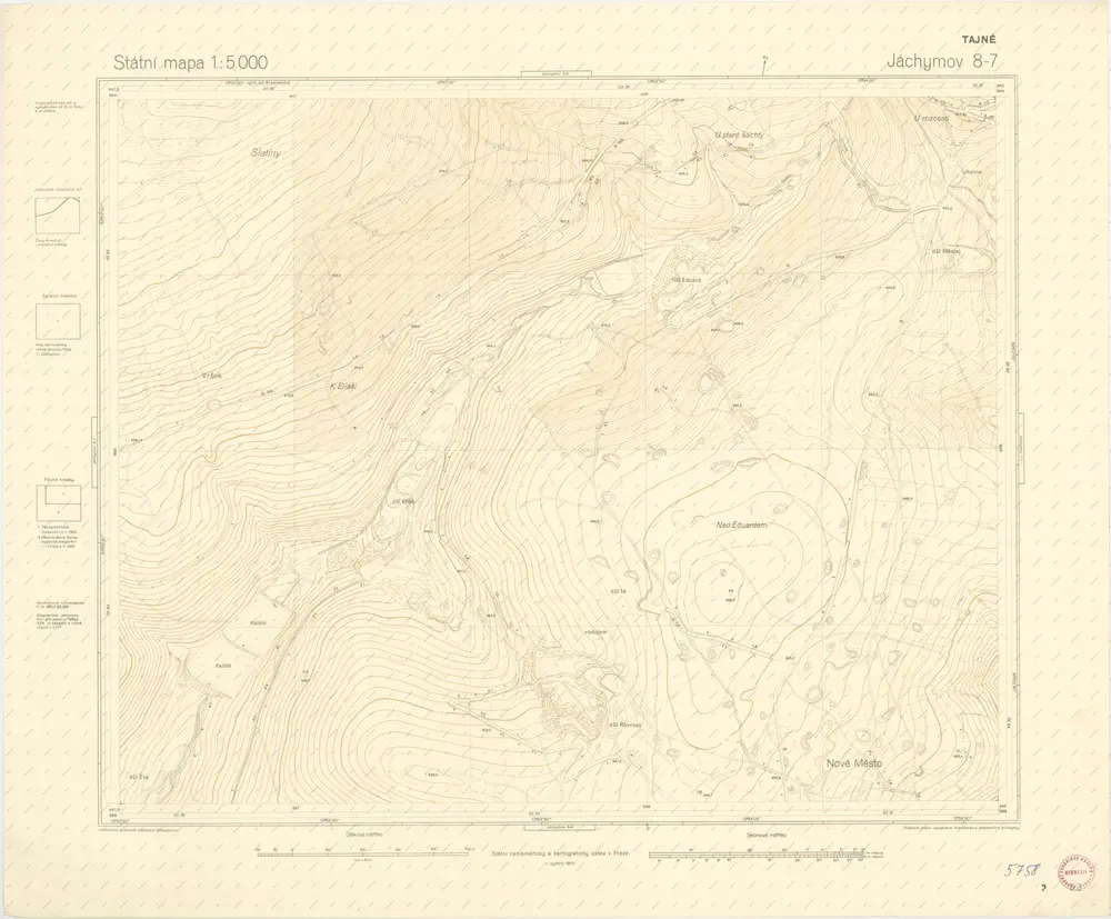 Státní mapa 1:5000