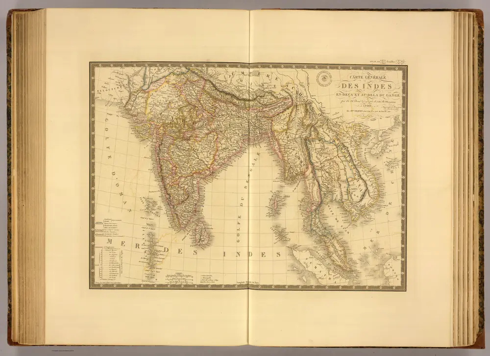 Carte generale des Indes.