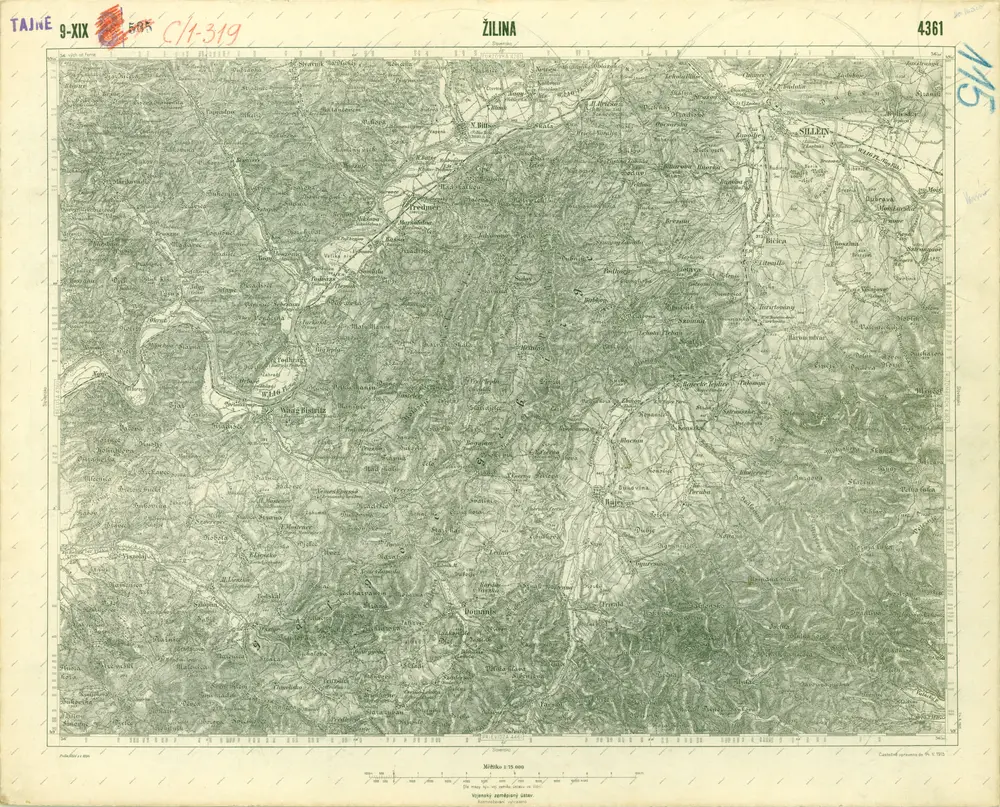 III. vojenské mapování 4361