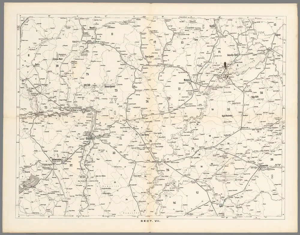 Sect. VII. Post -und eisenbahn der Osterreichisch-Ungarischen Monarchie