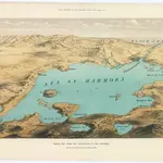 Sketch map from the Dardanelles to the Bosphorus