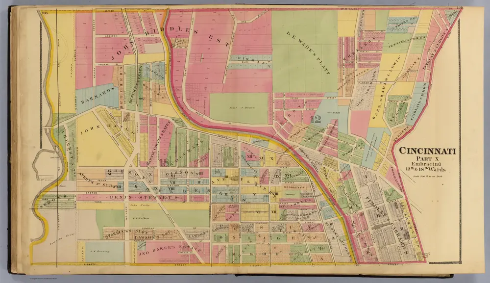Cincinnati 10, wards 12, 18.