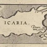 Insular. Aliquot Aegaei Maris Antiqua Descrip.[:] [Icaria.] [Karte], in: Theatrum orbis terrarum, S. 517.