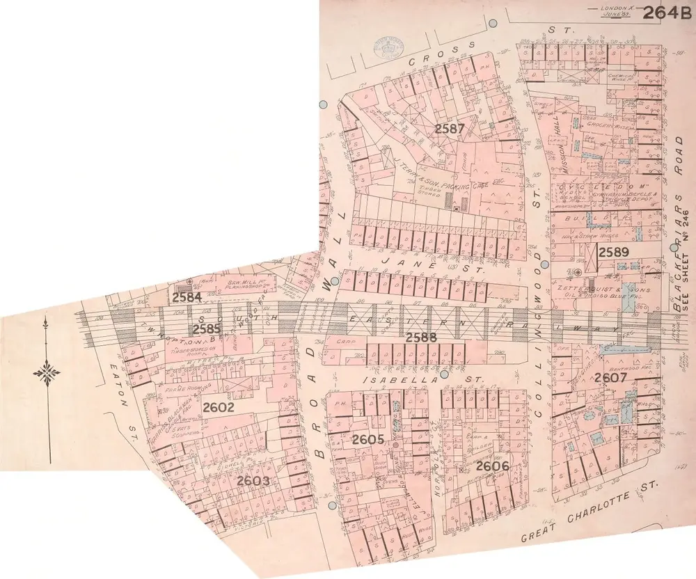 Insurance Plan of London Vol. X: sheet 264~r-2