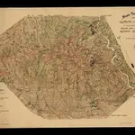 Mapa topografich de la montanya de Montserrat i de ses vessants / publicat per la redacció de la Revista Montserratina; deliniat per D. Joan Cabeza