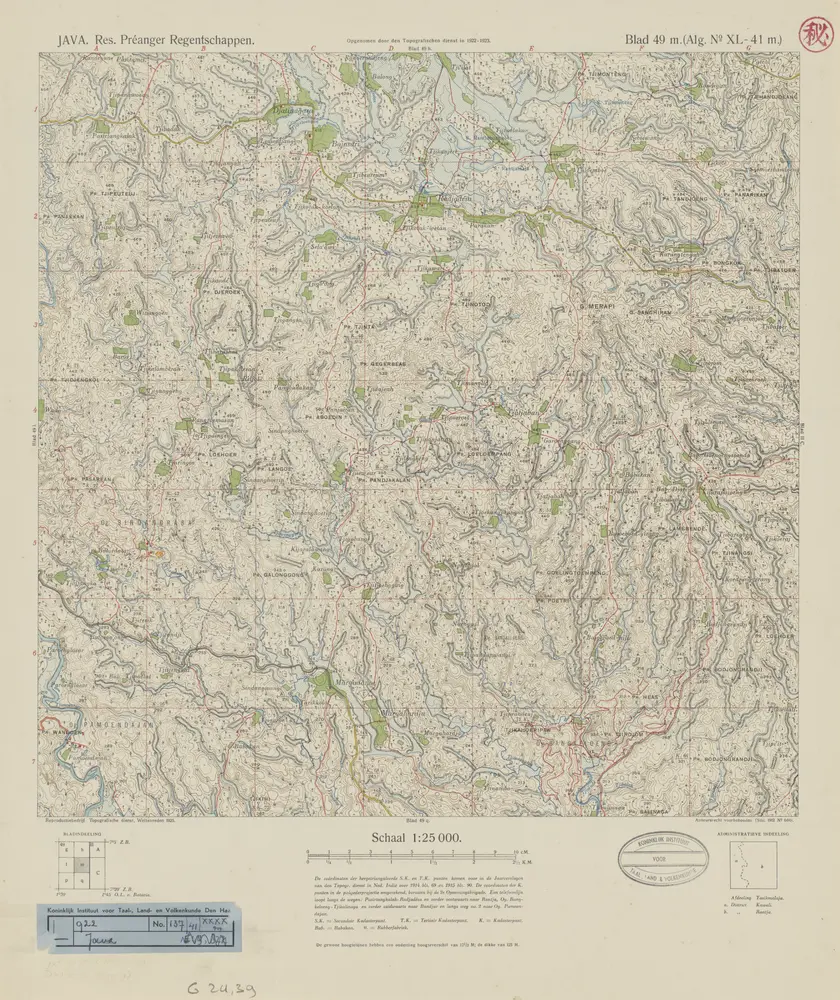 [Radjadesa] : opgenomen door den Topografischen Dienst in 1922-1923 / Topografische Dienst