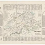 Geologische Spezialkarte des Grossherzogtums Baden, Blatt 144: Stühlingen: Karte III: Helvetien, geteilt zwischen den Deutschen Kaisern und den Königen von Klein-Burgund